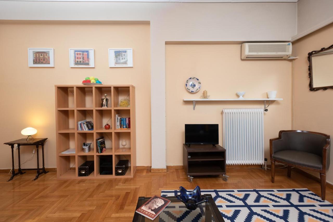 So Athens - Charming 1Bd Flat, Large Terrace, Acropolis View Apartment Luaran gambar