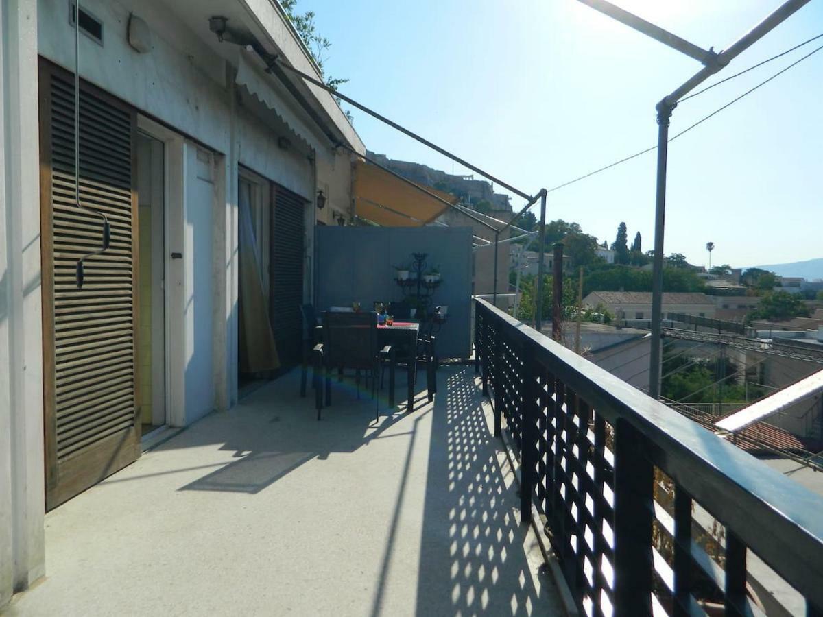 So Athens - Charming 1Bd Flat, Large Terrace, Acropolis View Apartment Luaran gambar